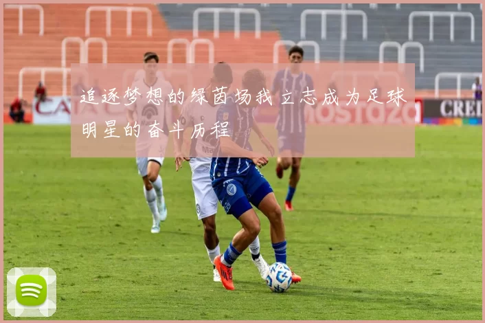 追逐梦想的绿茵场我立志成为足球明星的奋斗历程