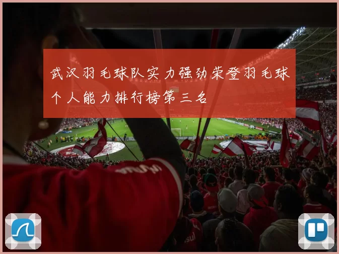 武汉羽毛球队实力强劲荣登羽毛球个人能力排行榜第三名
